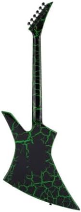 Jackson Pro Series Signature Brandon Ellis Kelly Electric Guitar - Green Crackle | Brandon Ellis Signature Kelly, Poplar Body, Through Maple Neck, Ebony Board, Seymour Duncan Humbucker, Floyd Rose