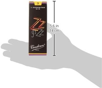 Vandoren SR423 Tenor Sax ZZ Reeds Strength 3; Box of 5
