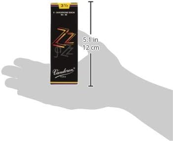 Vandoren SR423 Tenor Sax ZZ Reeds Strength 3; Box of 5