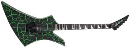 Jackson Pro Series Signature Brandon Ellis Kelly Electric Guitar - Green Crackle | Brandon Ellis Signature Kelly, Poplar Body, Through Maple Neck, Ebony Board, Seymour Duncan Humbucker, Floyd Rose