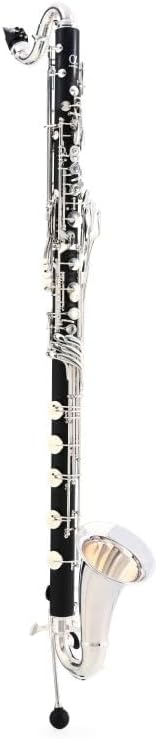 Backun Alpha Bass Clarinet with Backpack Case - Low C, Silver-plated Keys