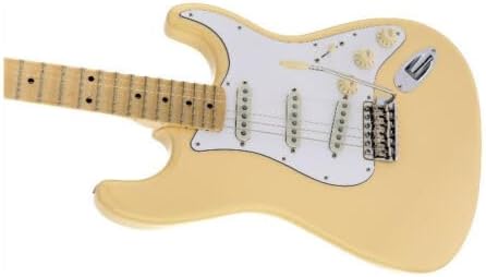 Fender Yngwie Malmsteen Stratocaster, Scalloped Maple Fretboard - Vintage White | Scalloped Maple Fingerboard, 2-Piece Select Alder Body, Seymour Duncan Yjm Fury Sss Pickups, 6-Saddle Vintage Tremolo