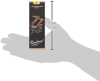 Vandoren SR423 Tenor Sax ZZ Reeds Strength 3; Box of 5