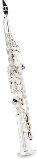 Yamaha YSS-475 II Intermediate Soprano Saxophone - Silver-plated