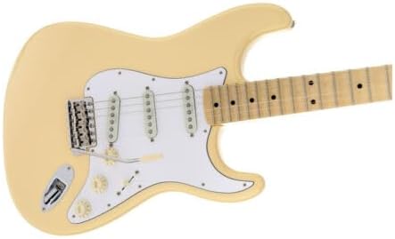 Fender Yngwie Malmsteen Stratocaster, Scalloped Maple Fretboard - Vintage White | Scalloped Maple Fingerboard, 2-Piece Select Alder Body, Seymour Duncan Yjm Fury Sss Pickups, 6-Saddle Vintage Tremolo