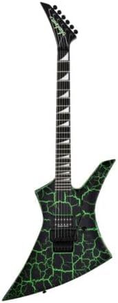 Jackson Pro Series Signature Brandon Ellis Kelly Electric Guitar - Green Crackle | Brandon Ellis Signature Kelly, Poplar Body, Through Maple Neck, Ebony Board, Seymour Duncan Humbucker, Floyd Rose