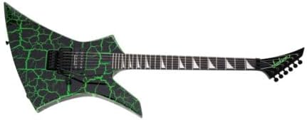 Jackson Pro Series Signature Brandon Ellis Kelly Electric Guitar - Green Crackle | Brandon Ellis Signature Kelly, Poplar Body, Through Maple Neck, Ebony Board, Seymour Duncan Humbucker, Floyd Rose