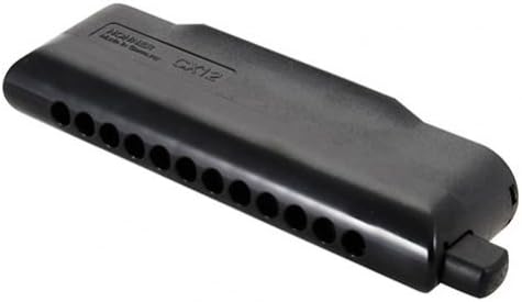 ARMONICA CROMATICA - Hohner (7545/48 A) CX12 (Nota La) (48 Voces con Cambio) (Negra) (Desmontable)