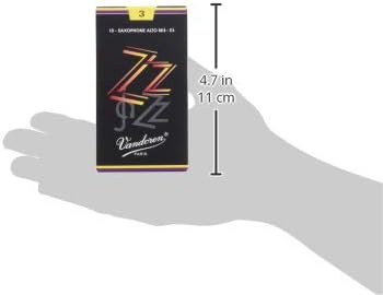 Vandoren SR423 Tenor Sax ZZ Reeds Strength 3; Box of 5