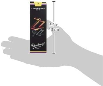 Vandoren SR423 Tenor Sax ZZ Reeds Strength 3; Box of 5
