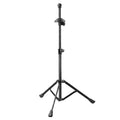 Ngdiluxury Trombone Stand, Adjustable Heavy Duty Matte Black Metal Trombone Holder with Foldable Tripod Base, Soft Rubber Bell Support & Anti-Slip Feet, Height Adjustable for All Trombone Sizes