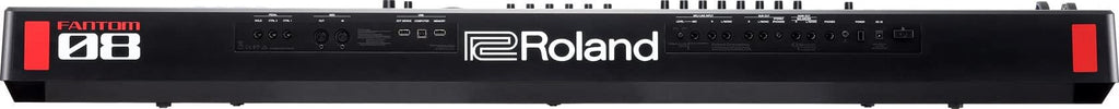Roland Fantom 8 EX 88-Key Workstation Keyboard Synthesizer Bundle with Adjustable Stand, Sustain Pedal, Online Piano Lessons, Instructional DVD, and Austin Bazaar Polishing Cloth