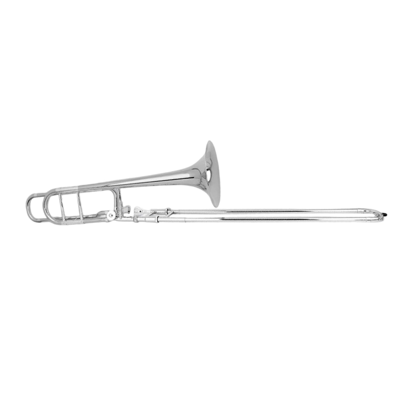 Adult Trombone Instrument Professional Silver Plated Performance Trombone In B Flat Brass Instrument(7)