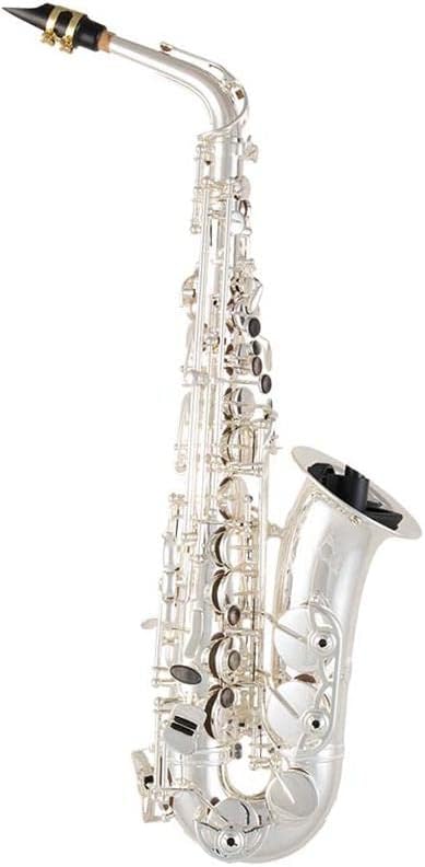 Selmer SAS411 Intermediate Alto Saxophone - Silver-plated
