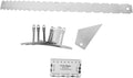 Guitar String Action Gauge Ruler Steel String Action Gauge Luthier Tools Set for Electric Guitar Neck Height Measurement and Bass Setup Repair