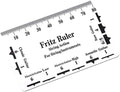 String Action Ruler Gauge Guitar Luthier Tools Accessories for String Instruments Music Accessories