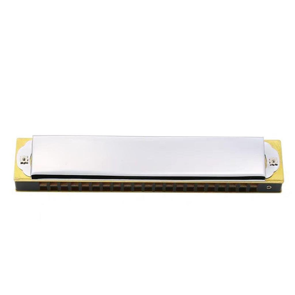 Professional Harmonica Bariton Harmonica 21 Tones 21 Holes Mouth Organ Professiona Armonica Wood Comb Harp Key Of C Musical Instruments(C sharp)