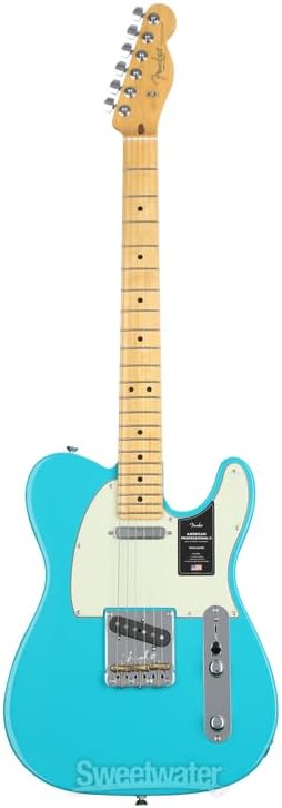 Fender American Professional II Telecaster - Miami Blue with Maple Fingerboard