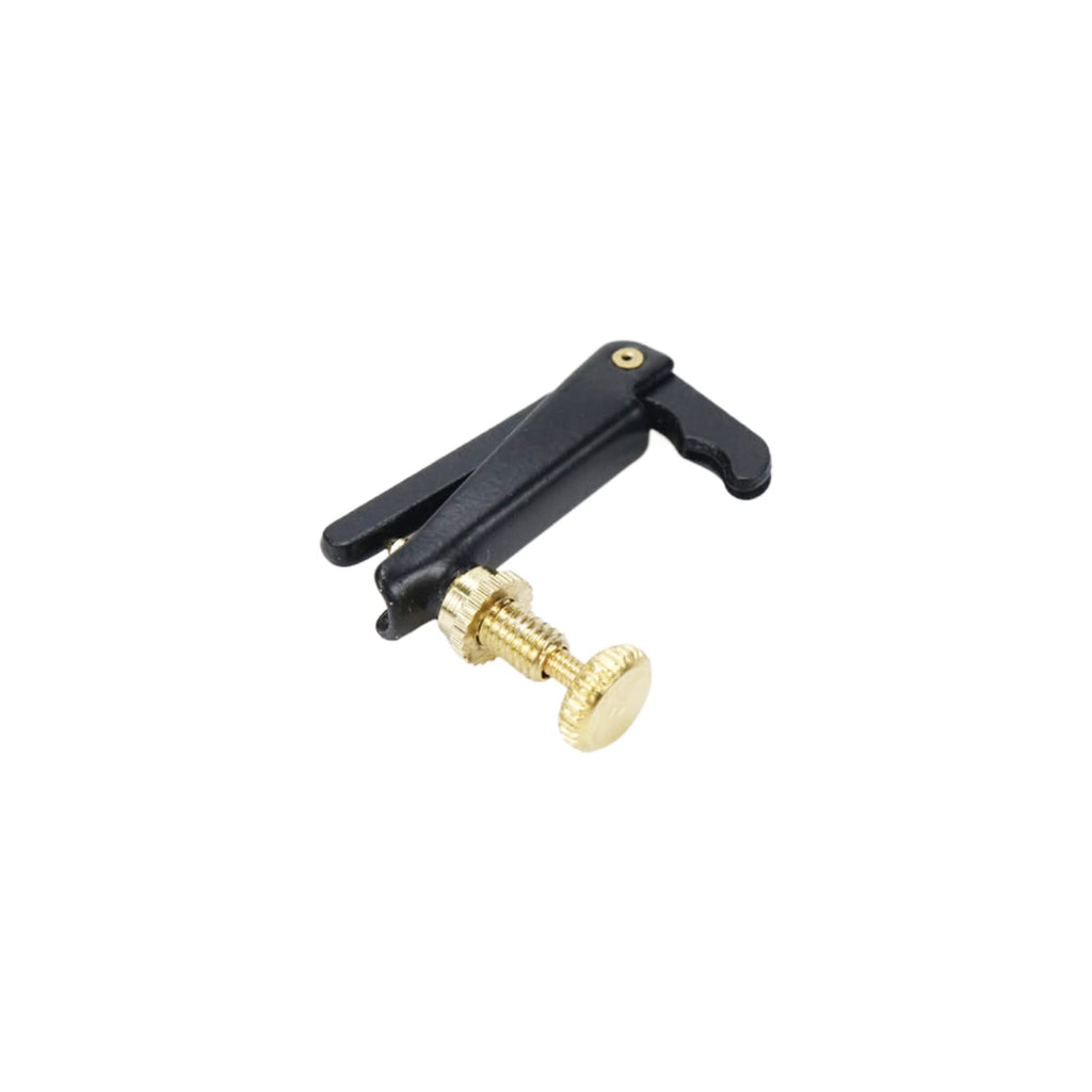 4Pcs Cello Fine Tuners for 3/4 4/4 Cello String Adjusting (Black)
