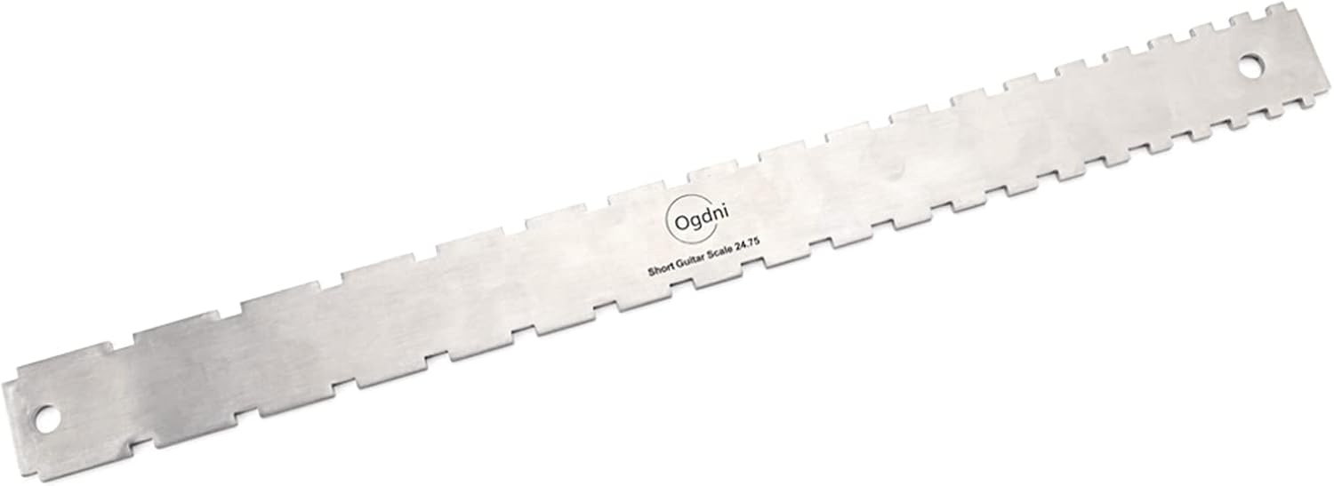 1pc String Action Ruler Gauge, Guitar Fretboards Fret Rocker String Height Gauge