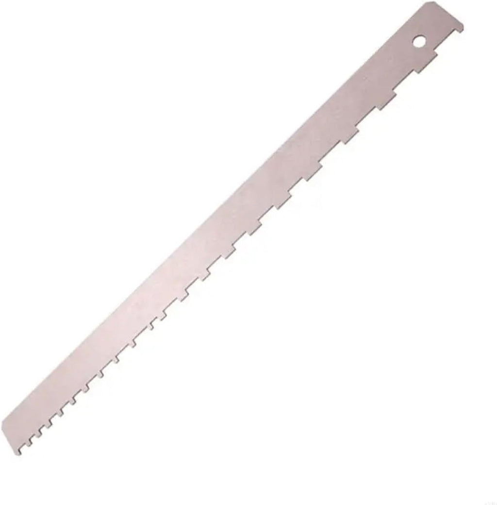 Precisions String Action Ruler Multifunctional String Ruler for Guitar and Bass with Easy to Read Conversion Chart