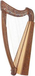 Roosebeck Heather Harp 22-String Chelby Levers, Sheesham Thistle