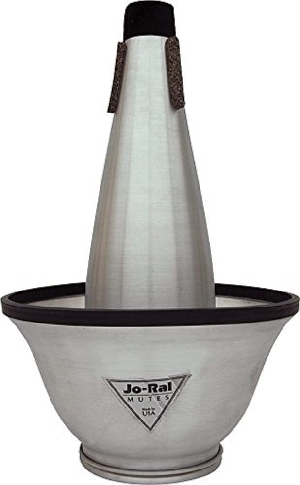JoRal TRB8L All Aluminum Trombone Bucket Mute, Large Bell