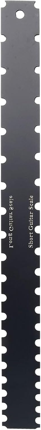 Guitar Luthier Tools Set With Notched Neck Straight Edge Fret Leveling Beam String Action Ruler And Rocker Gauge For Guitar Maintenance