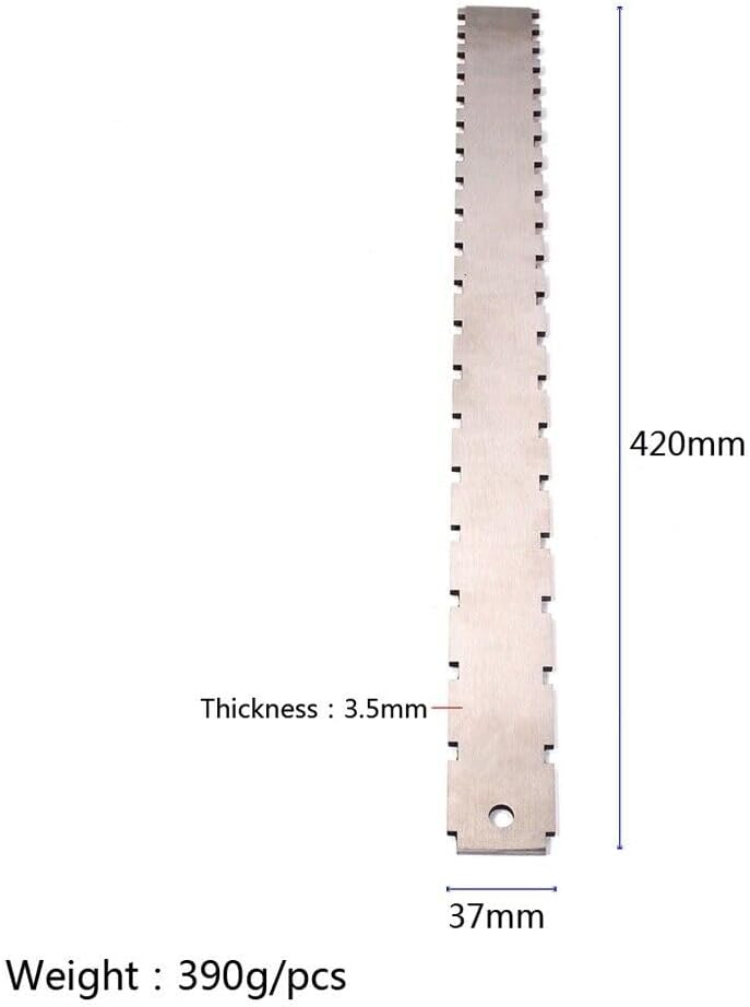 Understring Radius Gauge Straight Edge For Guitar Bass DIY Luthier Tools Kit