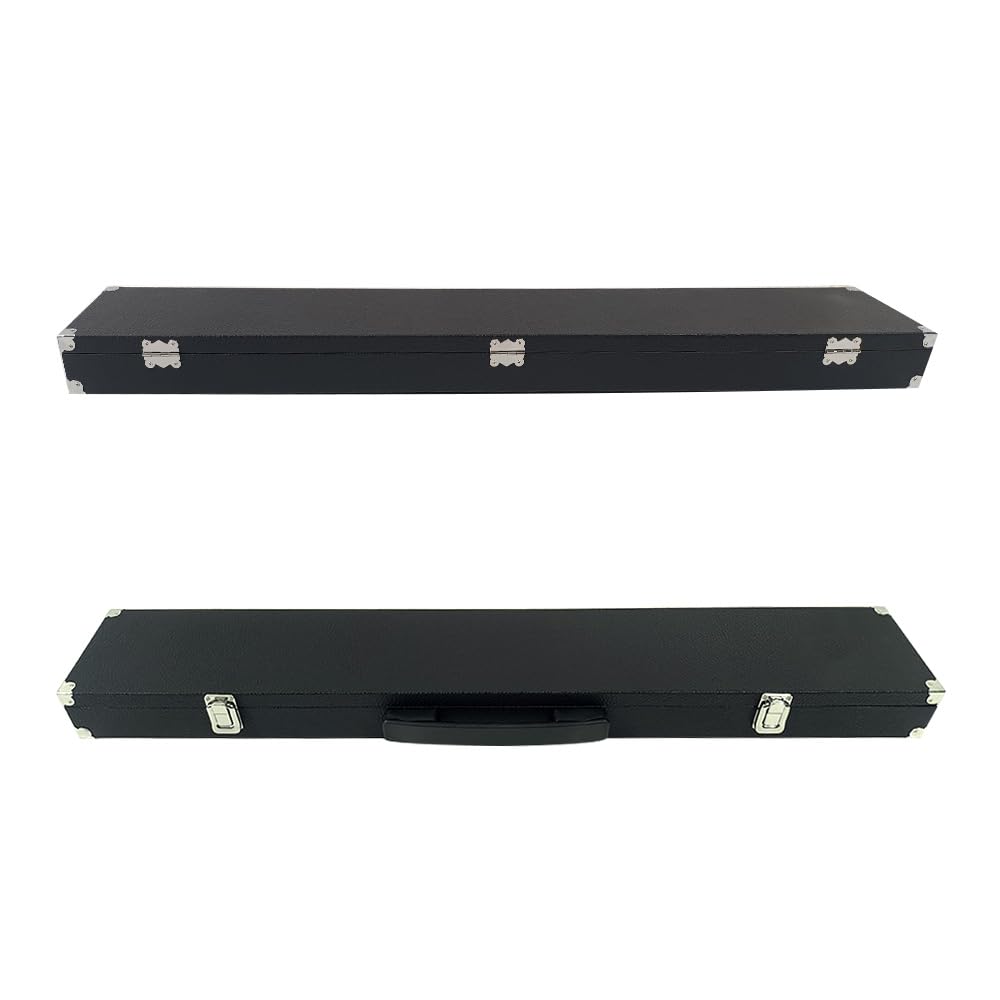 Violin Viola Cello Bow Case with Sturdy Handles,Lock Solid wood body Velvet lining Strong Light Hard (2 pcs bows)