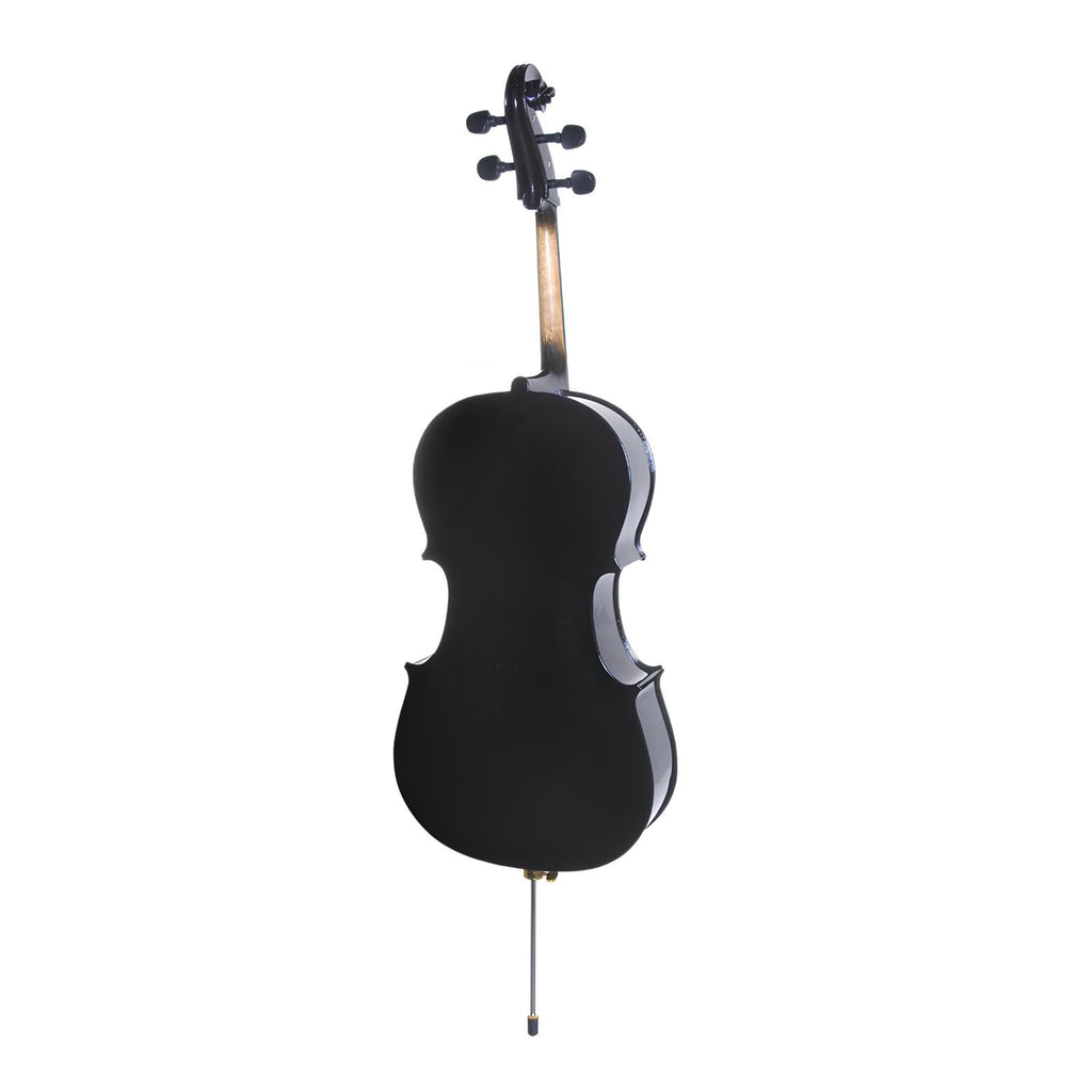 Cecilio 4/4 Full Size Cello, Beginner Cello 4/4, Acoustic Cello Set with Portable Bag, Bow, Rosin, Stand, String Musical Instruments for School Orchestras, Performances
