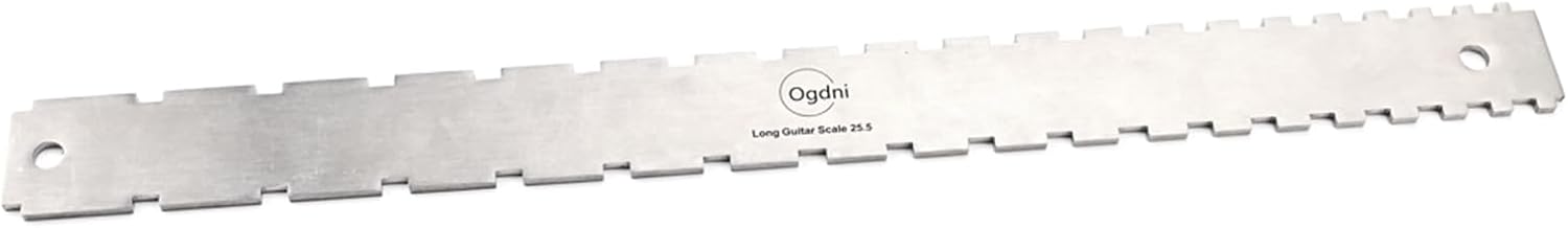 1pc String Action Ruler Gauge, Guitar Fretboards Fret Rocker String Height Gauge