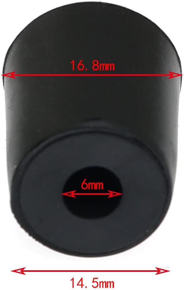 2PCS Cello Endpin Stopper, Rubber Endpin Tip, Prevent Movement and Slipping