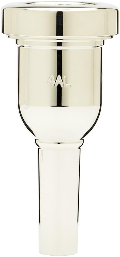 Denis Wick DW6880-4AL Heavytop Silver-Plated Trombone and Euphonium Mouthpiece