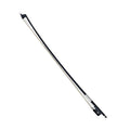 1PCS Advanced Strong Black Carbon Fiber Cello Bow White Horse Hair Fit 4/4 3/4 1/2 1/4 Cello Electric Cello Parts Accessories(1-2Cello Bow)