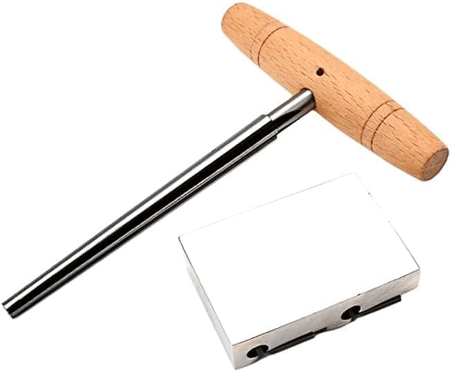 Violin Tuning Peg Reels Shaver and Reamer Set, Natural Maple Wood, Professional Shaving Tools for 3/4-4/4 Size Violin, 4-Fluted Pin Hole Reamer
