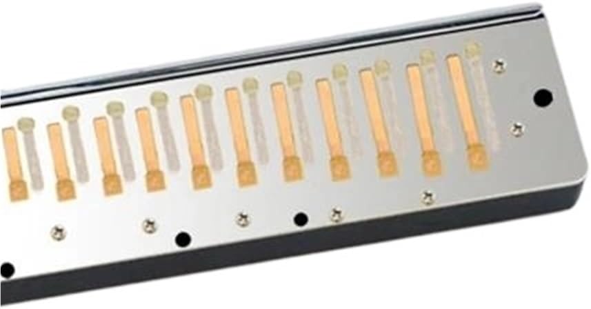 Harmonica Chromatic 16 Hole 64 Tone Mouth Organ Key Of C Professional Musical Instruments