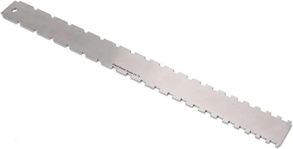 Guitar tools Guitar Neck Notched Straight Edge Luthiers Tool With String Action Ruler Gauge