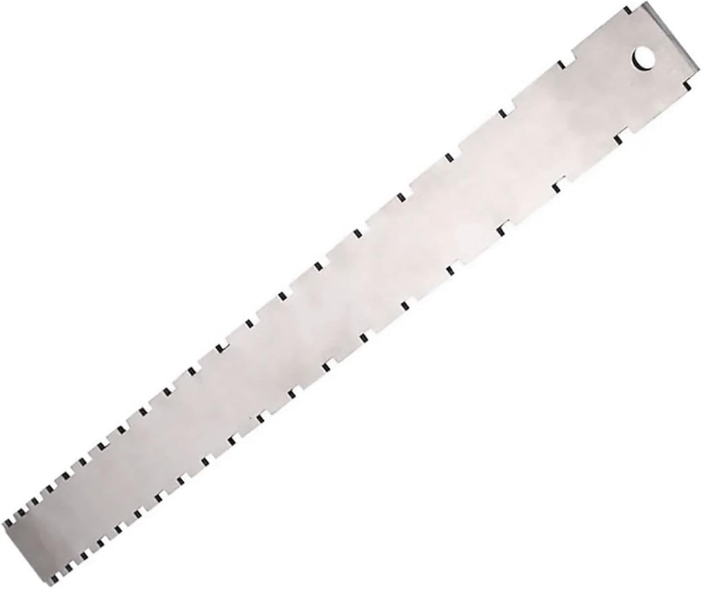 Precisions String Action Ruler Multifunctional String Ruler For Guitar And Bass With Easy To Read Conversion Chart Gauge