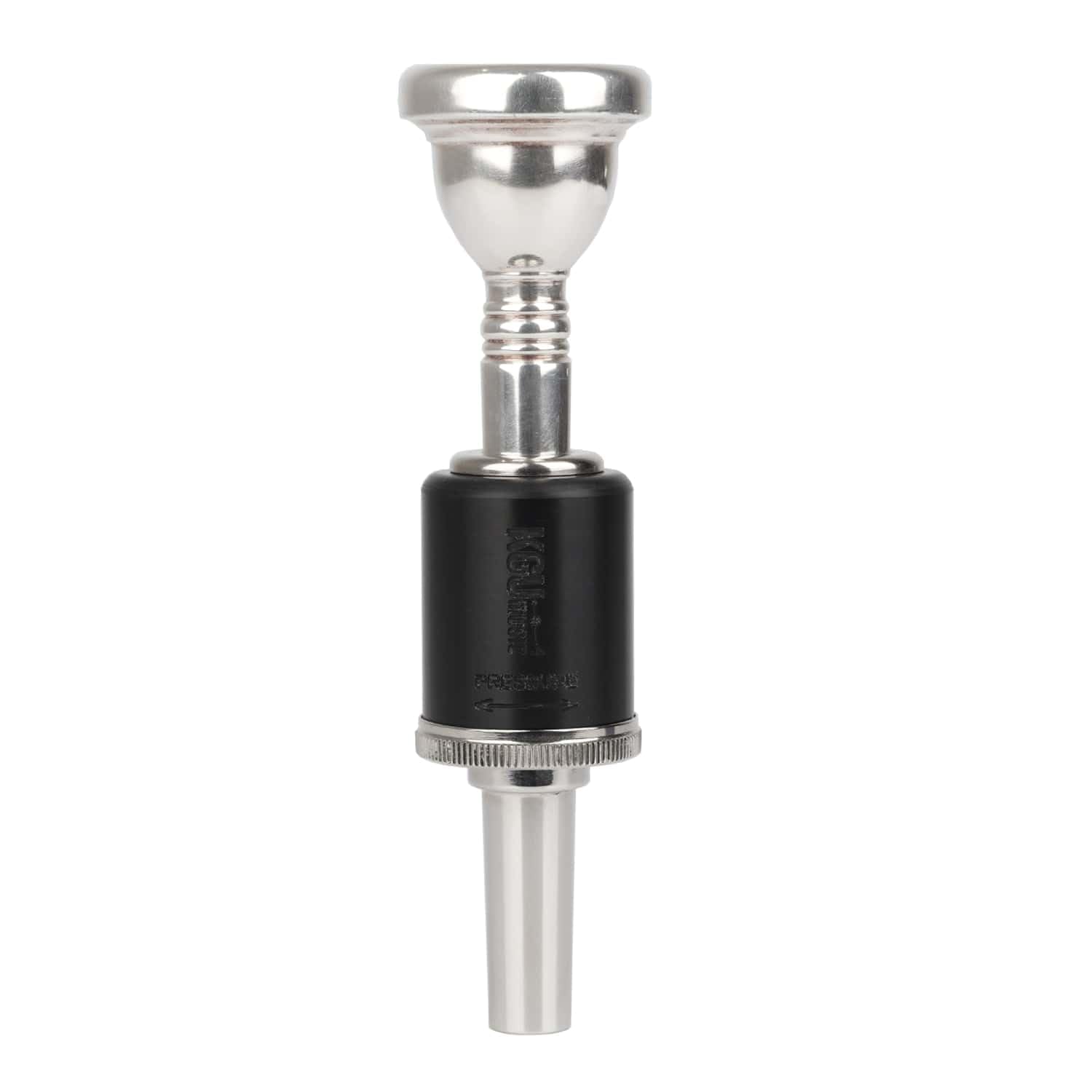 Optimizer for Trombone with LARGE SHANK mouthpieces Practicing and playing without Excessive Mouthpiece Pressure The device for correcting excessive pressure Must-have for brass players