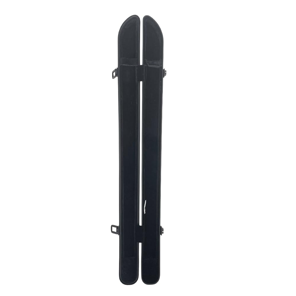 Violin Viola Cello Bow Case with Sturdy Handles,Lock Solid wood body Velvet lining Strong Light Hard (2 pcs bows)