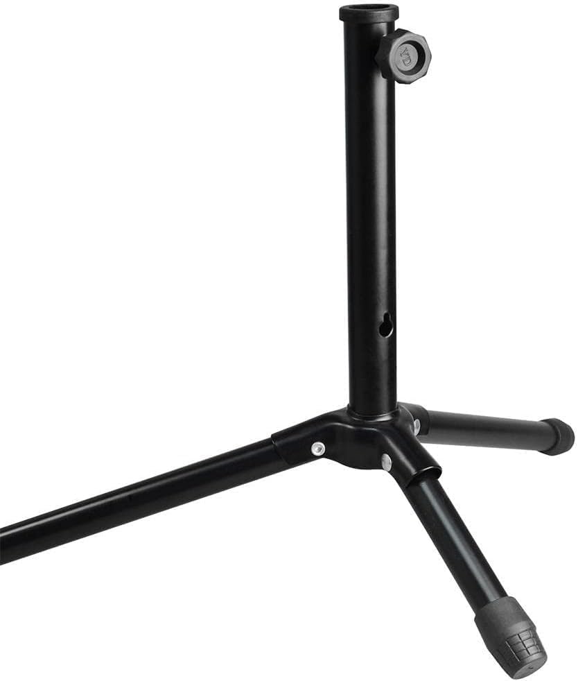 Adjustable Cello & Guitar Stand with Bow Holder - Lightweight, Foldable, Sturdy Steel Design for Acoustic/Electric Instruments