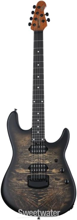 Ernie Ball Music Man Jason Richardson Signature Cutlass HH Electric Guitar - Natural Buckeye Burl