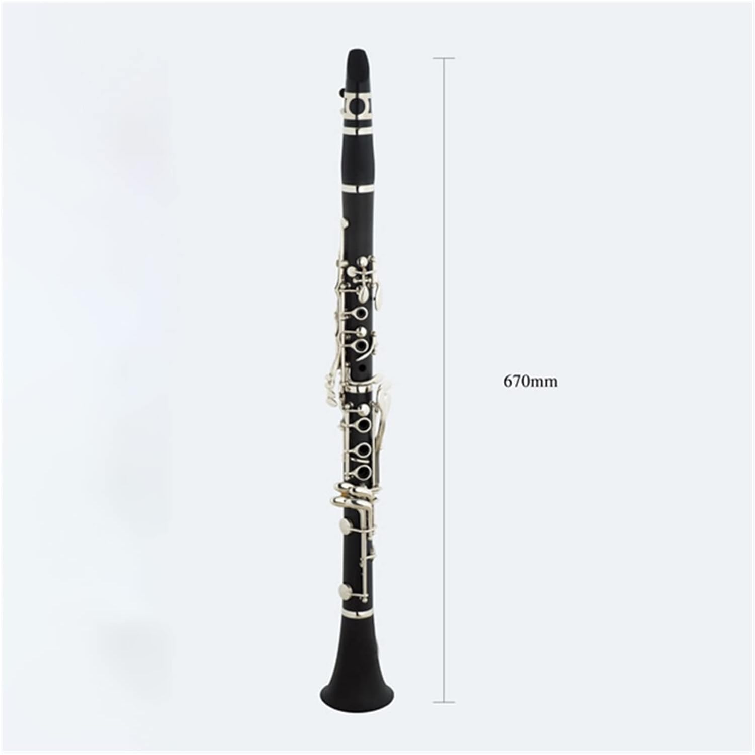 TSTS B-Flat Clarinet Nickel Plated for Beginners Adult Professional Playing Grades Clarinet for Beginner