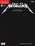 Metallica - Best of Metallica for Cello Sheet Music Songbook | 12 Solo Arrangements for Cello with Online Audio Backing Tracks | Instrumental Play-Along Collection for Rock and Heavy Metal Fans