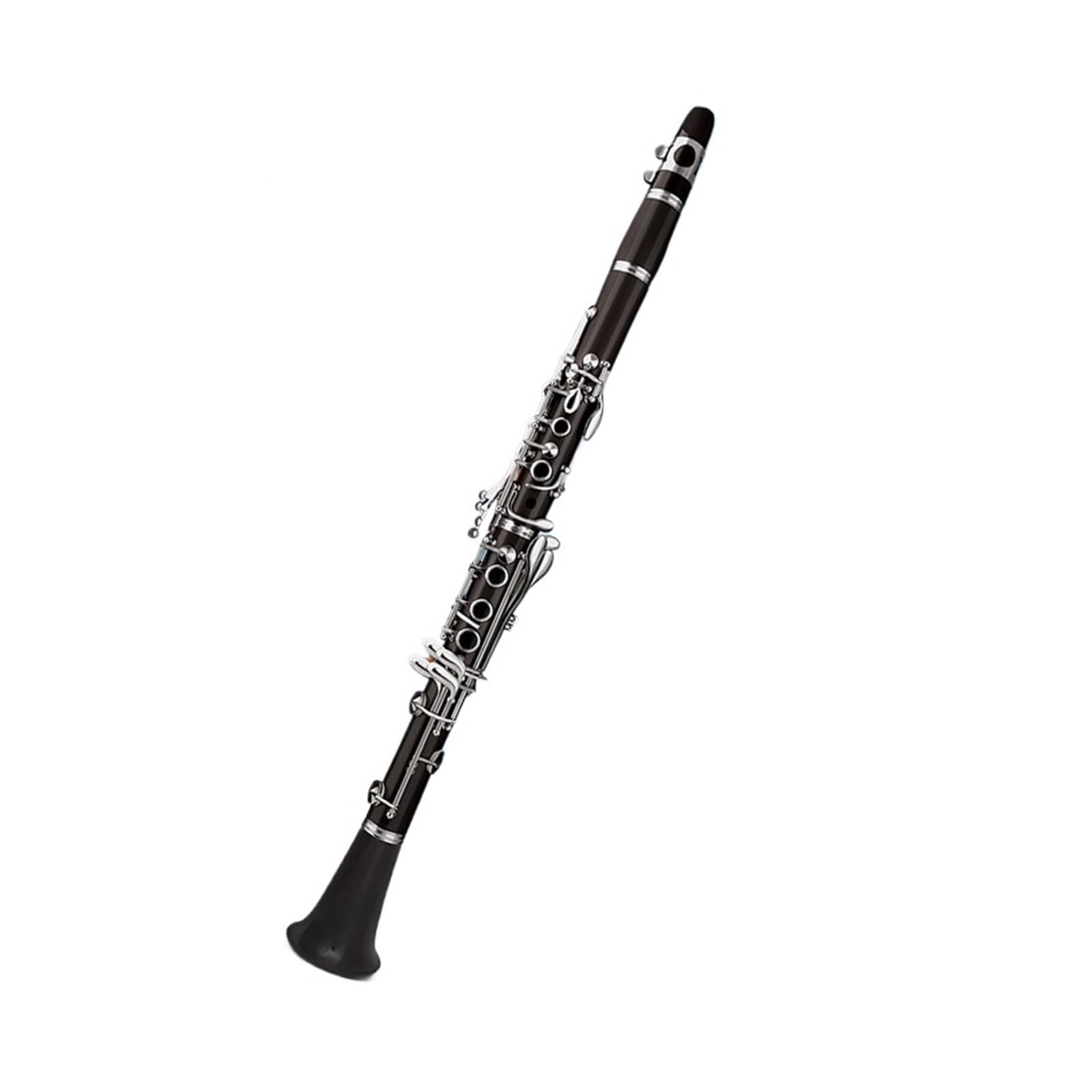 Clarinet Instrument 17 Keys B Flat Beginner Ebony Material Clarinet Instrument(3)