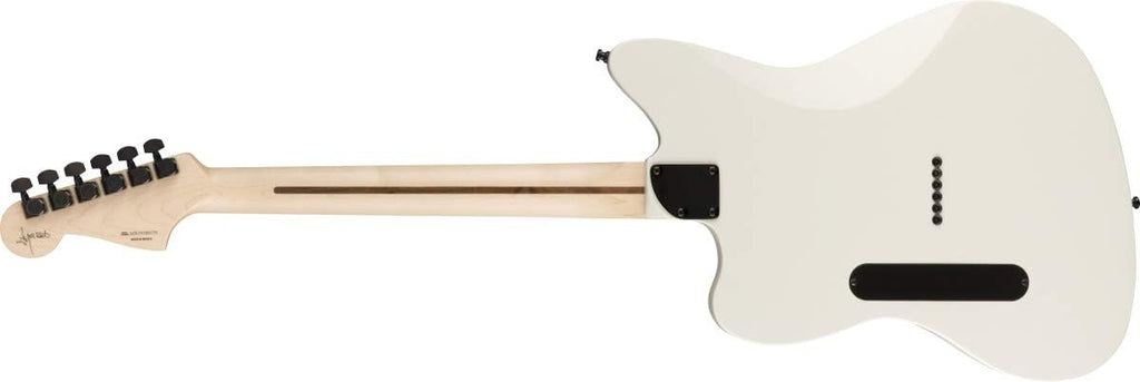 Fender Jim Roott V4 Jazzmaster Electric Guitar, Arctic White, Ebony Fingerboard