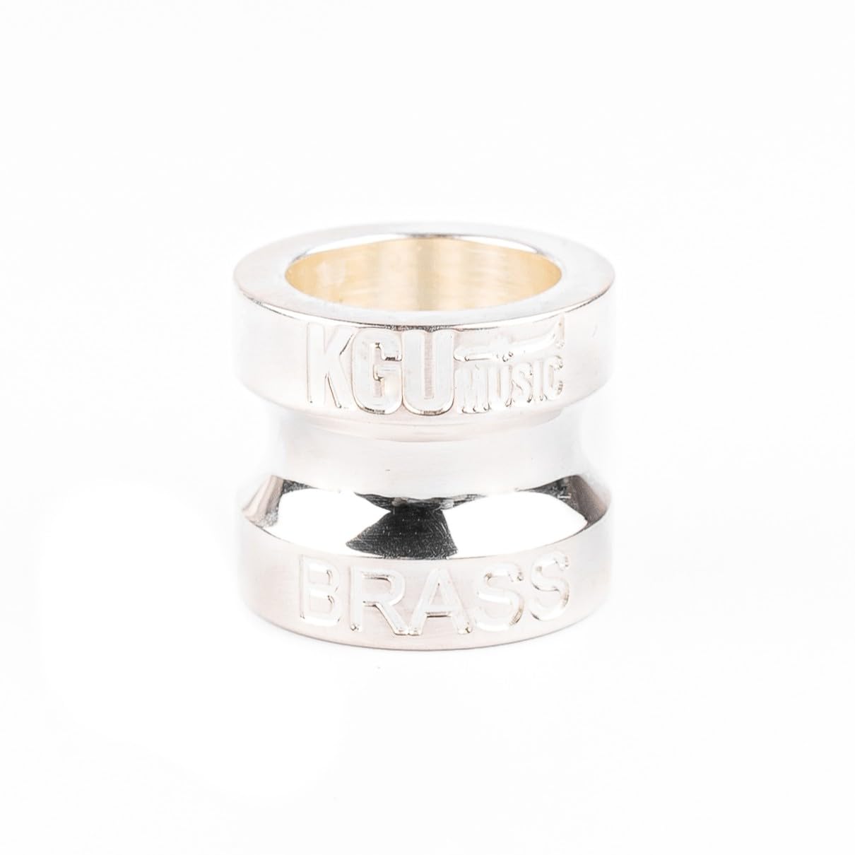 Mouthpiece SMALL Shank Booster for TROMBONE. Brass Accessory. Tone enhancer (Silver plated)