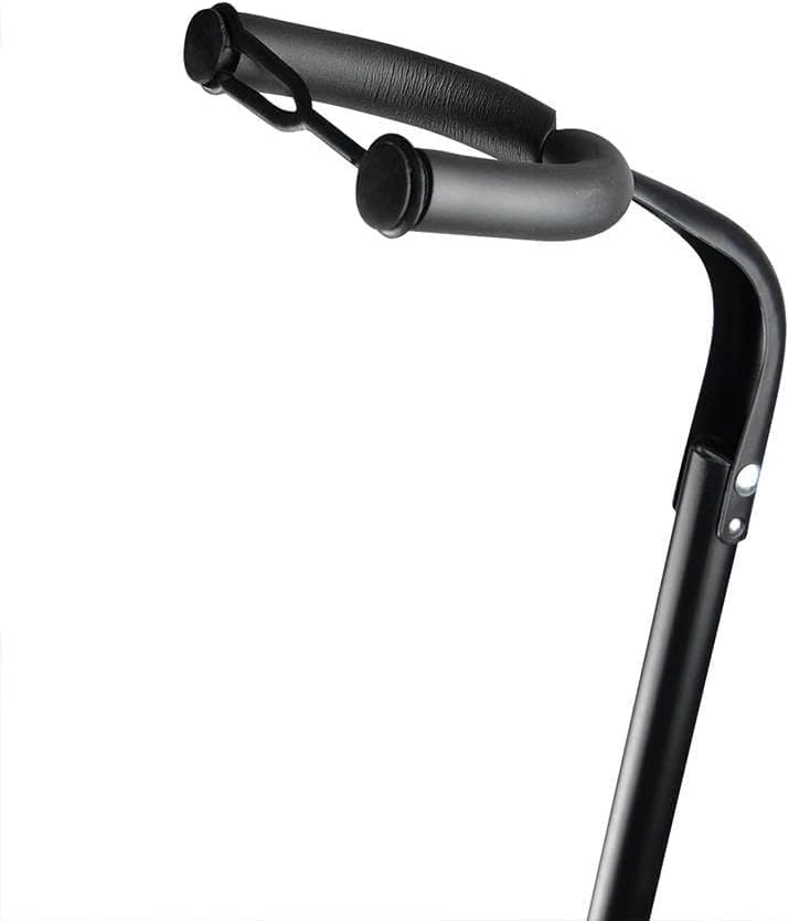 Adjustable Cello & Guitar Stand with Bow Holder - Lightweight, Foldable, Sturdy Steel Design for Acoustic/Electric Instruments
