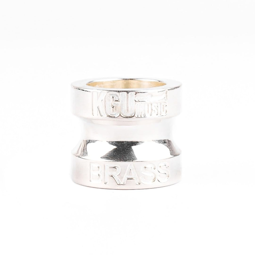 Mouthpiece SMALL Shank Booster for TROMBONE. Brass Accessory. Tone enhancer (Silver plated)